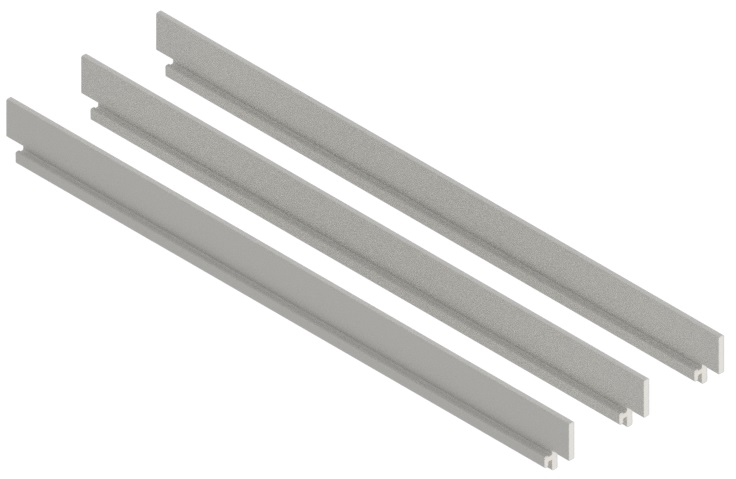 Produktbild UBK 300 123  -  Sichtkantenprofil UBK 300 für Endstück, 12mm Vertiefung